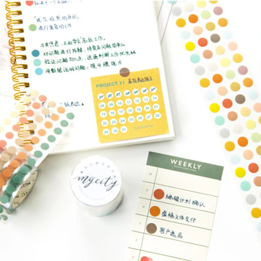 Roll of Dot Stickers