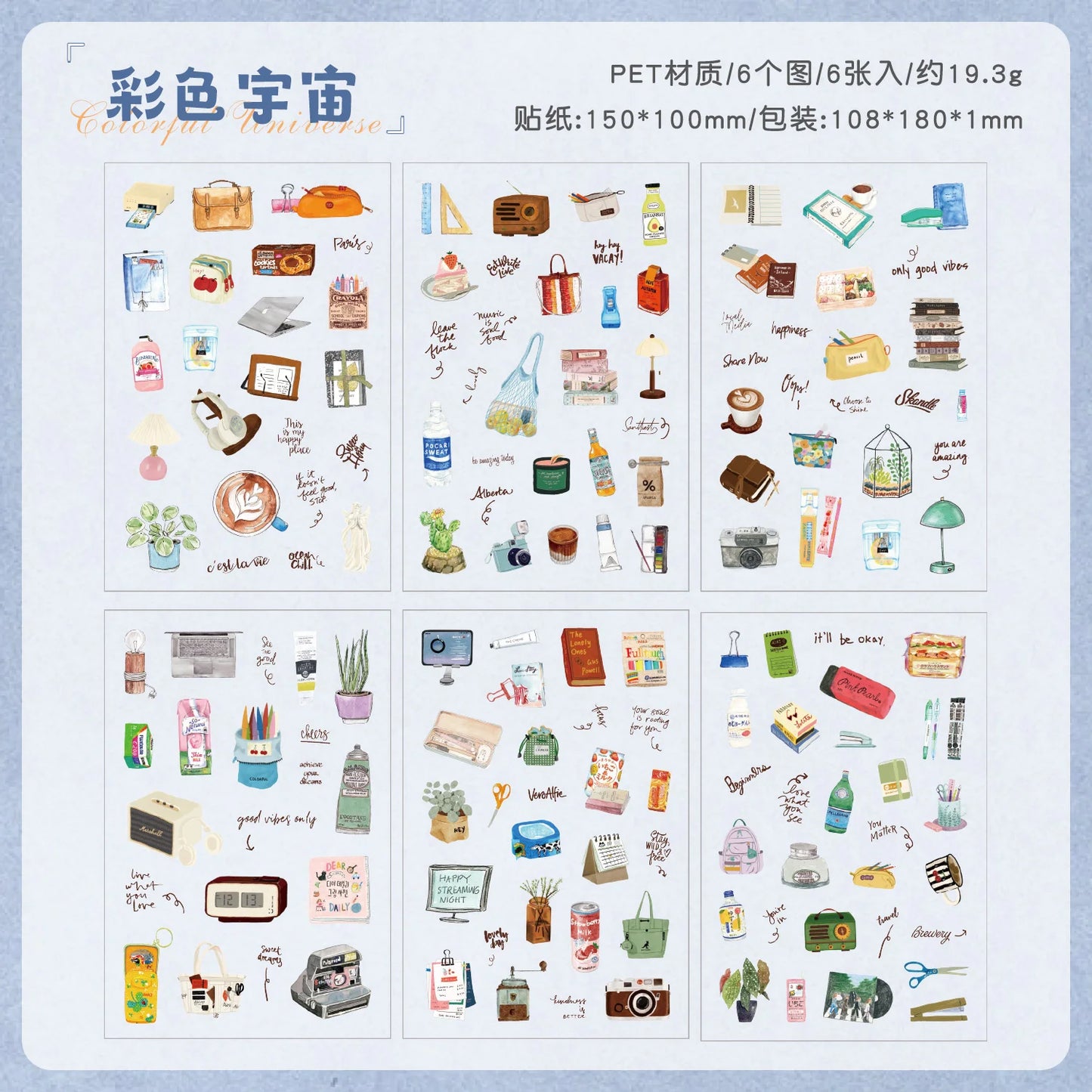 Themed Stickers