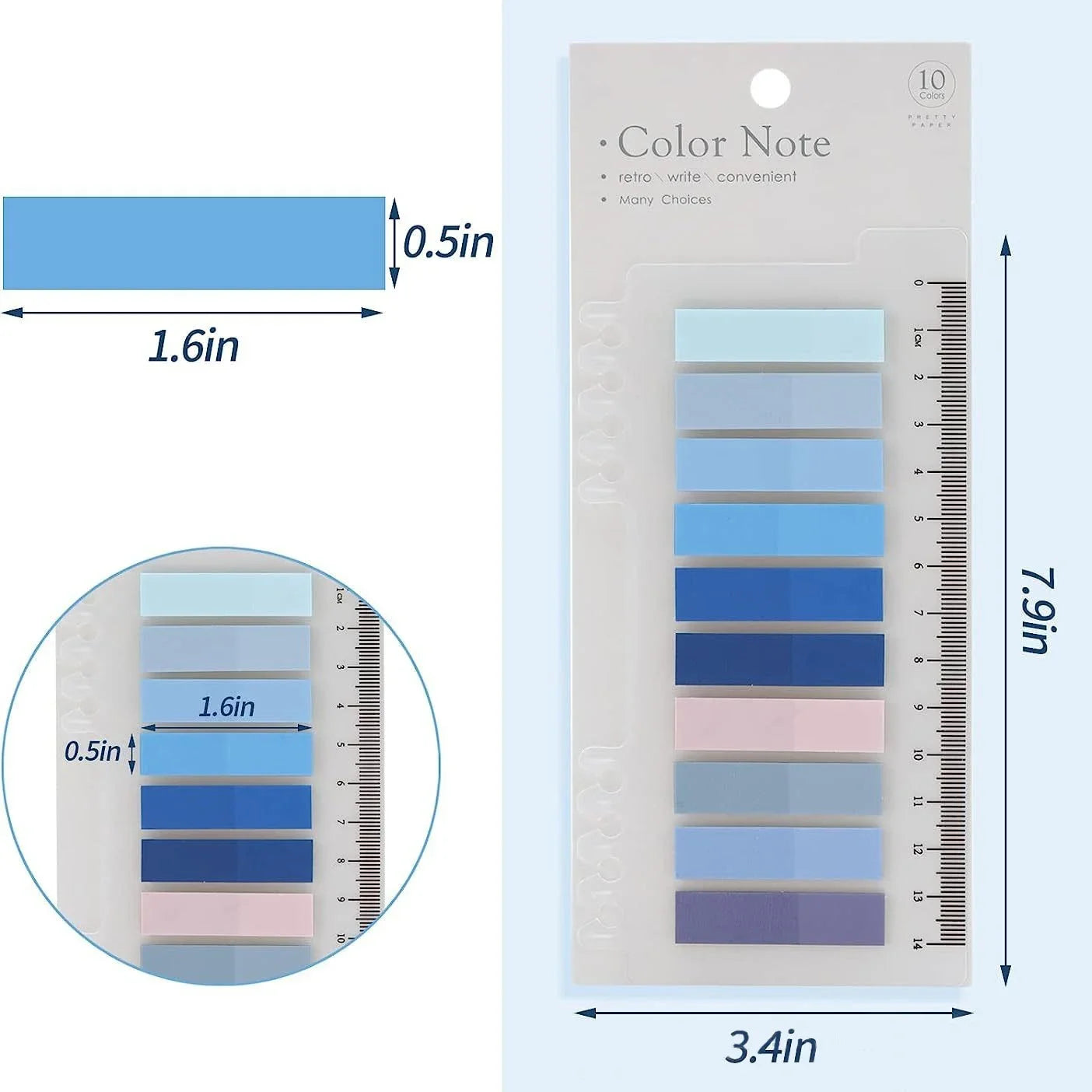 Transparent Index Tabs