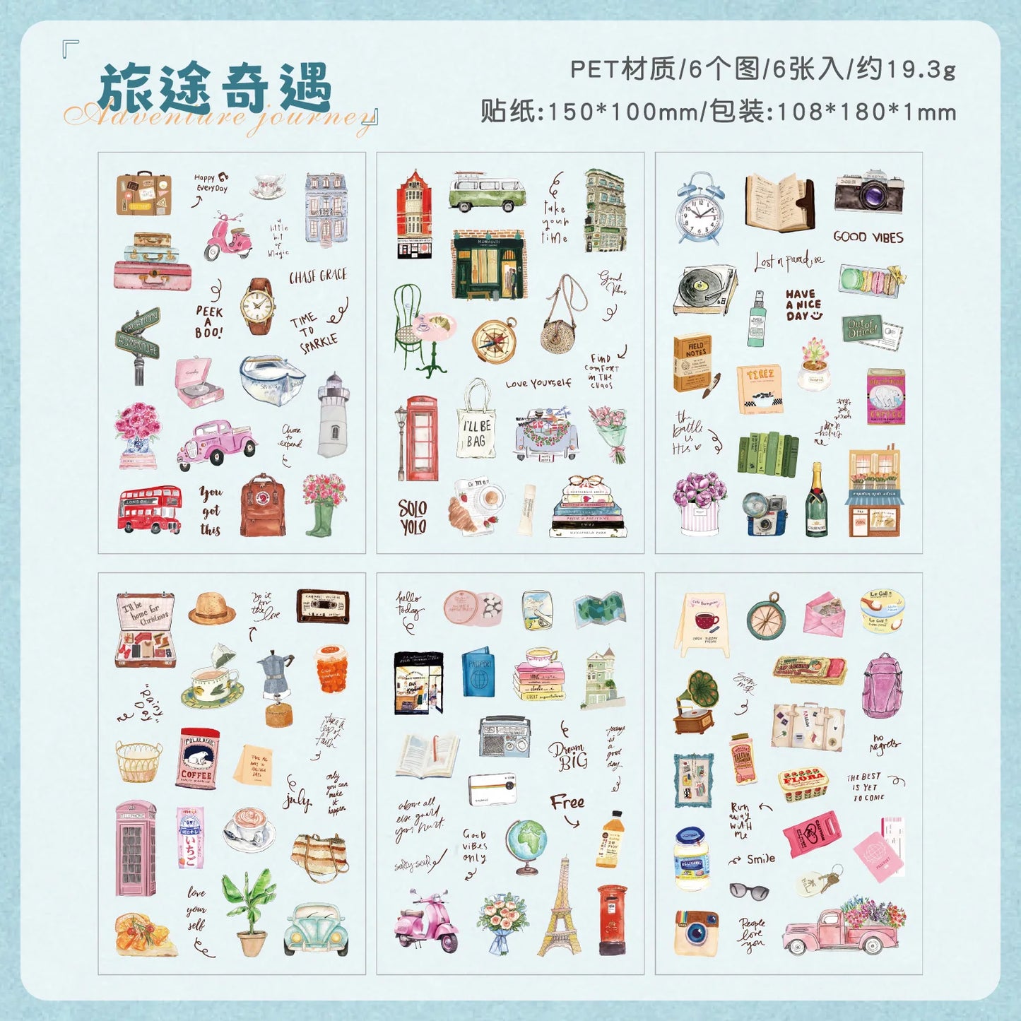 Themed Stickers