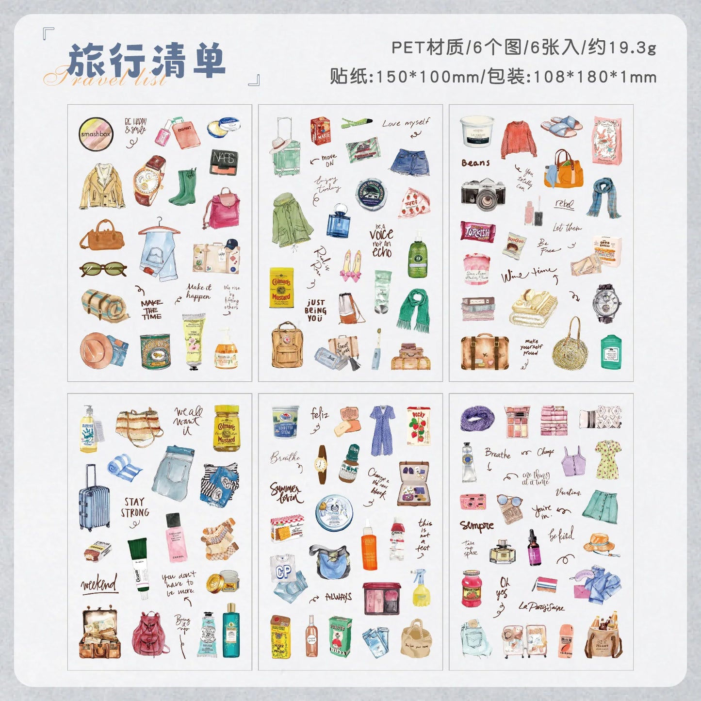 Themed Stickers